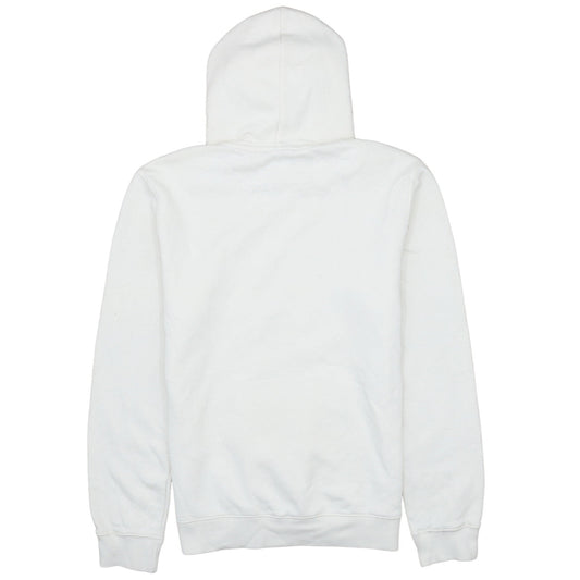 Mens UK Size M Champion White Pullover Hoodie