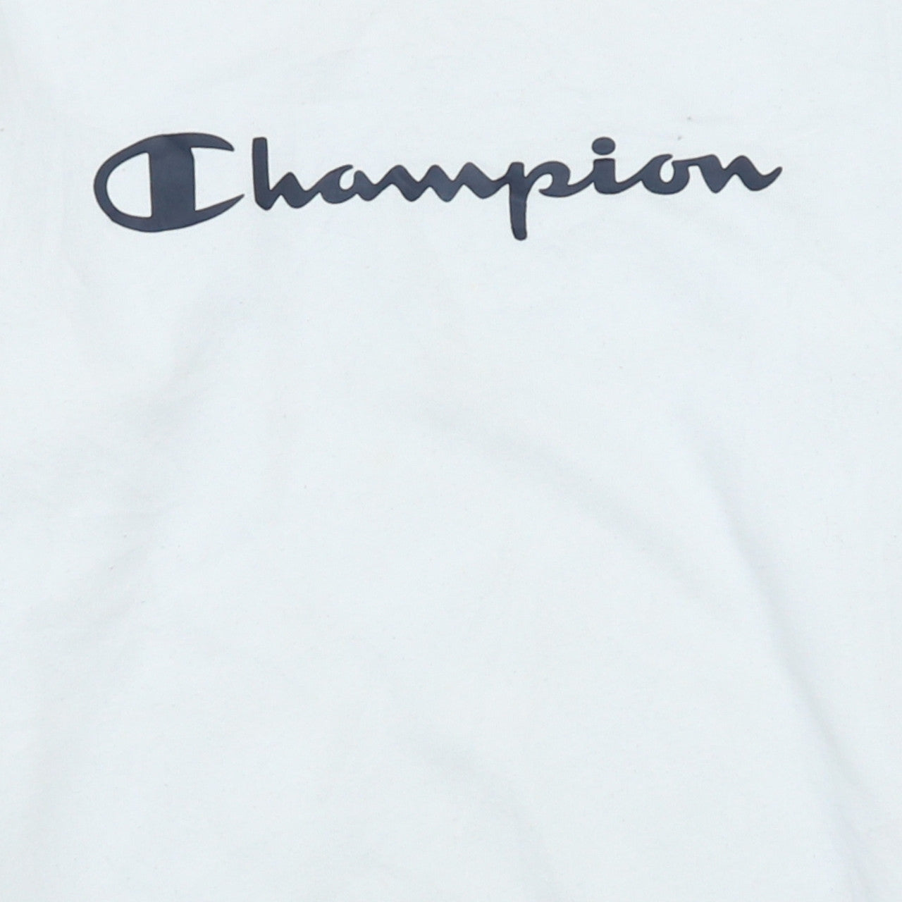 Additional view of Champion boys’ white crew neck sweatshirt 15-16 years logo print