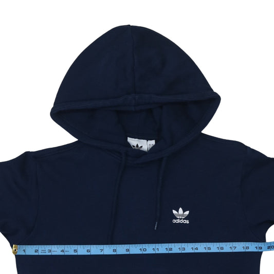 Mens UK Size XS adidas Blue Pullover Hoodie