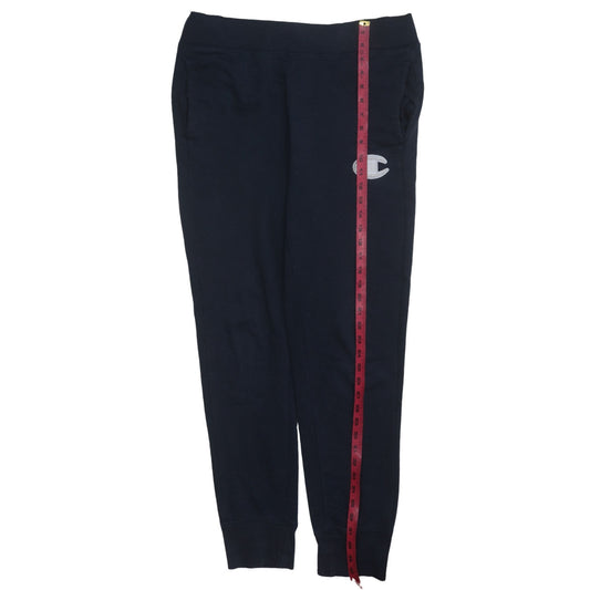 Mens UK Size M Champion Regular Fit Jogger Black Trousers