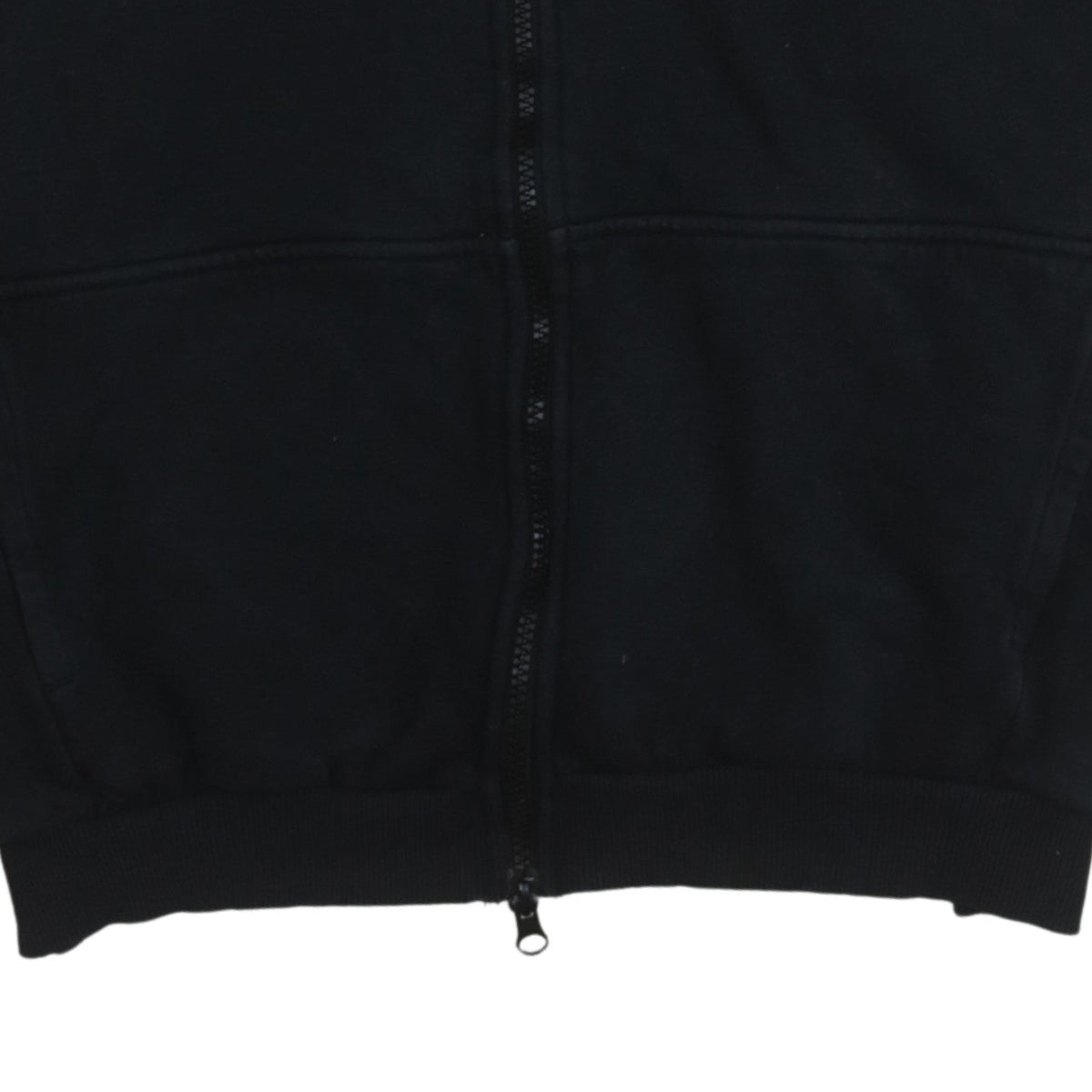 Additional view of Nike boys’ black full zip fleece hoodie xl logo hooded sweatshirt