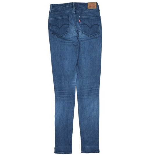 Womens UK Size 27 Levi's Slim Fit Skinny Blue Jeans