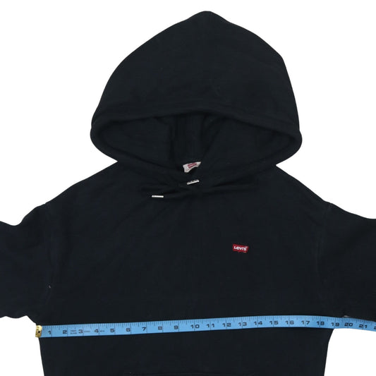 Mens UK Size XS Levi's Black Pullover Hoodie
