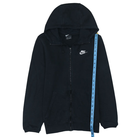 Mens UK Size S Nike Black Full Zip Hoodie