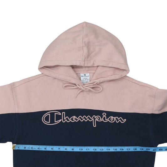 Womens UK Size L Champion Multicoloured Pullover Hoodie