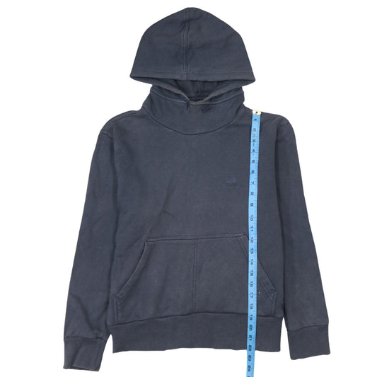 Womens UK Size 12 adidas Blue Pullover Hoodie