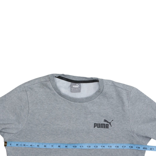 Mens UK Size XS PUMA Grey Pullover Sweatshirt