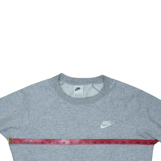 Mens UK Size S Nike Grey Pullover Sweatshirt