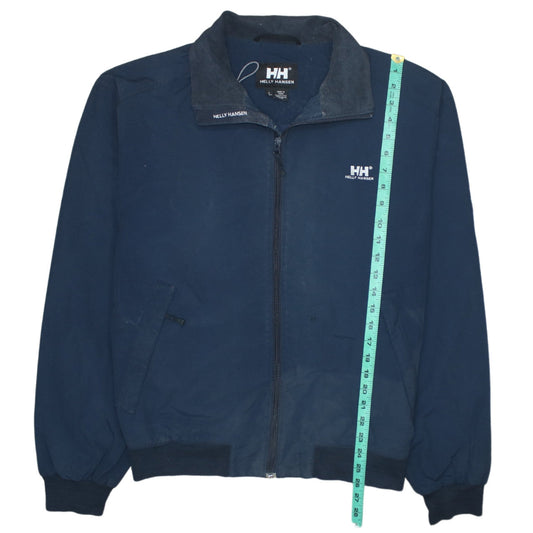 Mens UK Size L Helly Hansen Blue Bomber Jacket