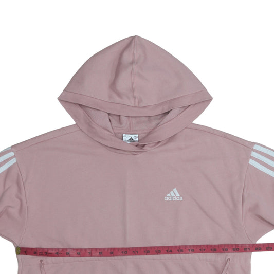 Womens UK Size S adidas Pink Pullover Hoodie