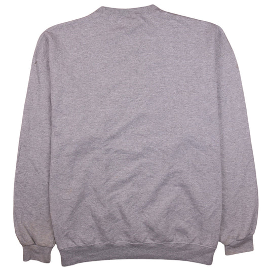 Womens UK Size 2XL Champion Grey Pullover Sweatshirt
