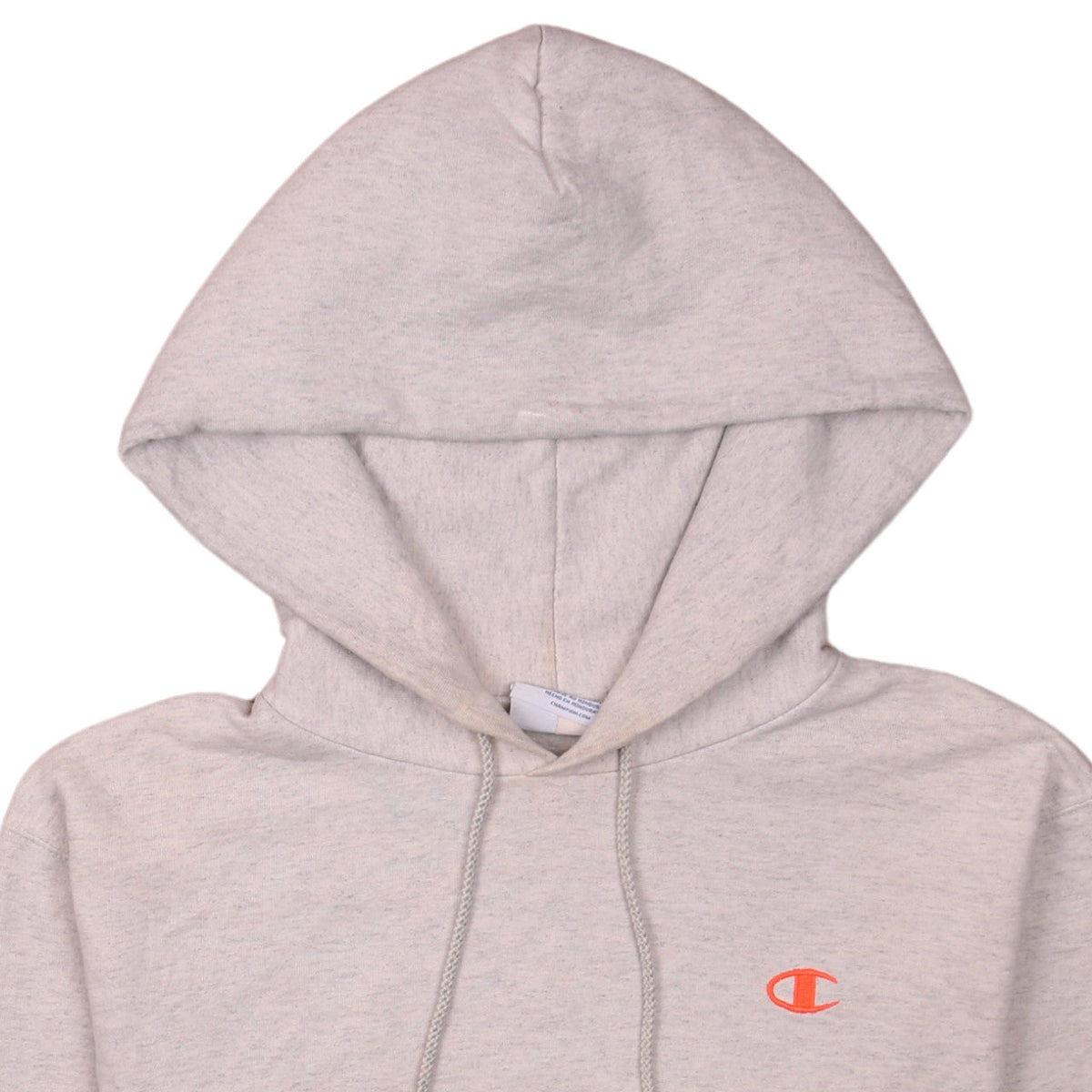 Womens UK Size S Champion Beige Pullover Hoodie