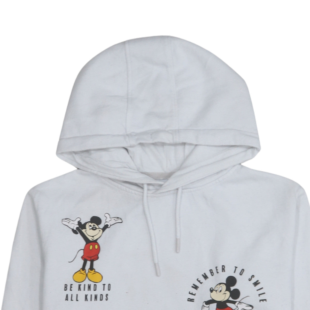 Womens UK Size XS Disney White Pullover Hoodie