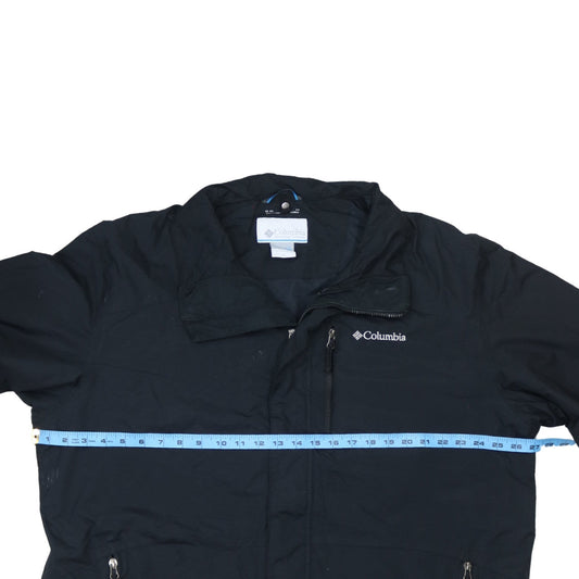 Mens UK Size XL Columbia Black Hiking Running & Jogging Cycling Walking Jacket