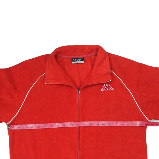 Mens UK Size XL Kappa Red Basic Jacket