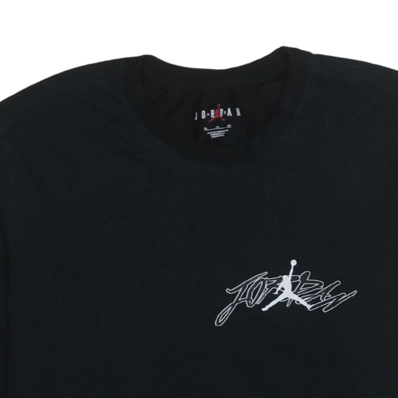 Mens UK Size XL Jordan Black T-Shirt