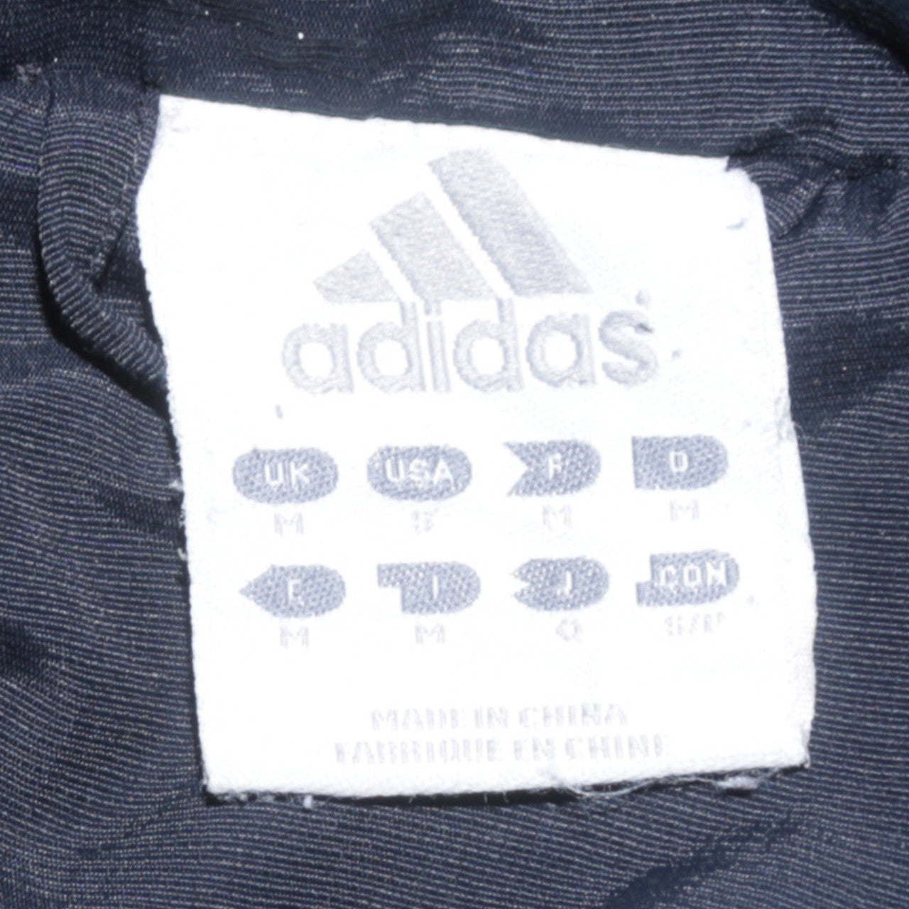 Mens UK Size M adidas Black Puffer Jacket