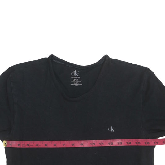 Mens UK Size S Calvin Klein Black T-Shirt