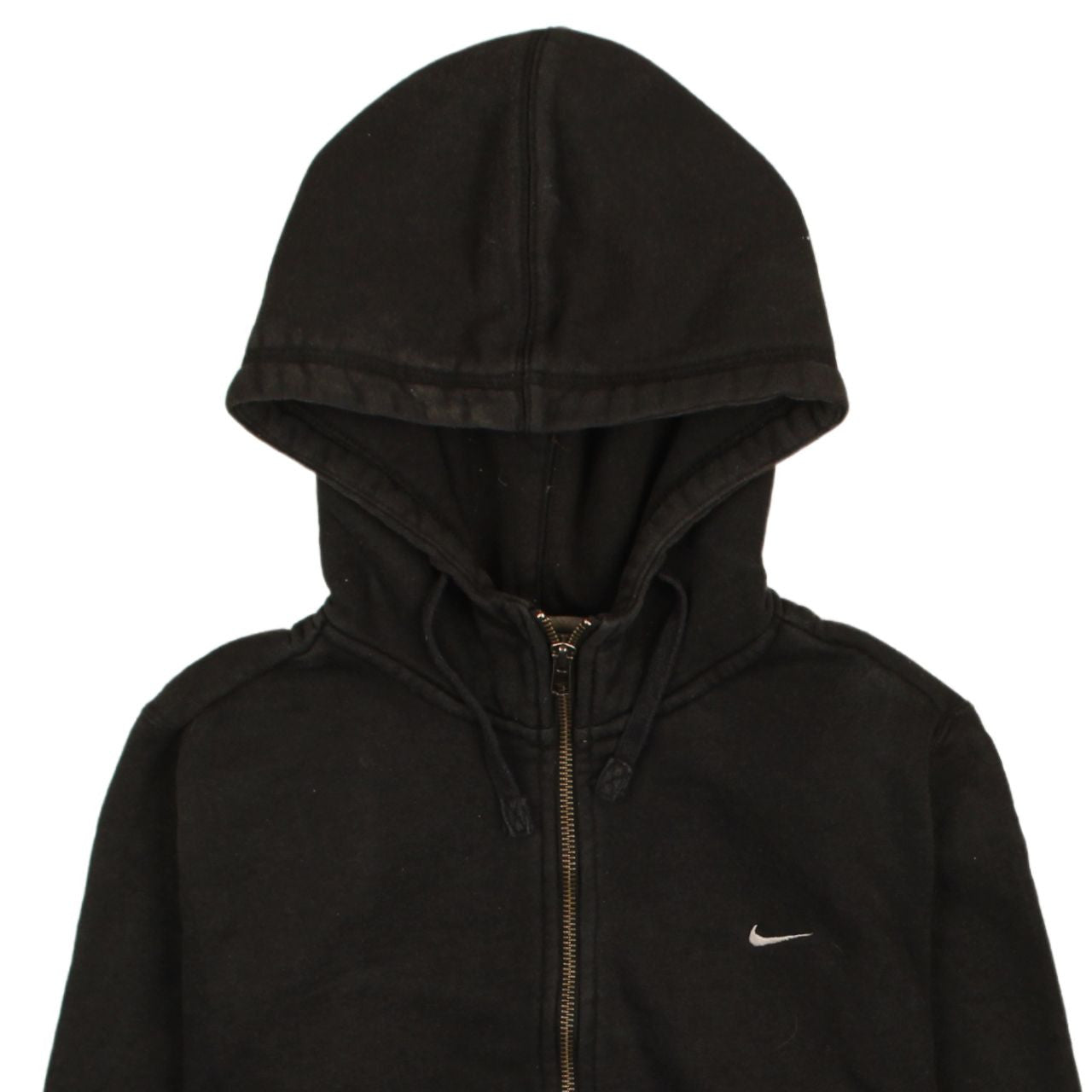 Womens UK Size 16 Nike Black Full Zip Hoodie