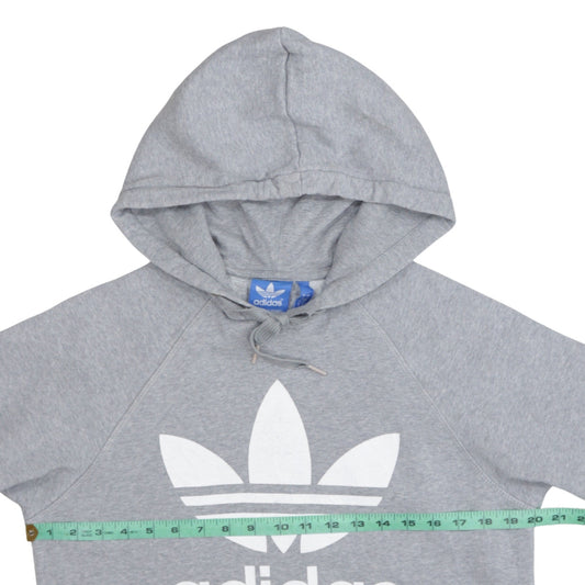 Mens UK Size S adidas Grey Pullover Hoodie