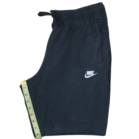 Nike Men’s Black Sweat Shorts Size S Casual Cotton Elastic Waist