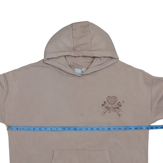 Womens UK Size M Primark Beige Pullover Hoodie