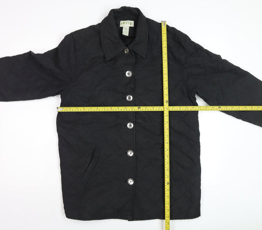 Mens UK Size M Orvis Black Quilted Coat