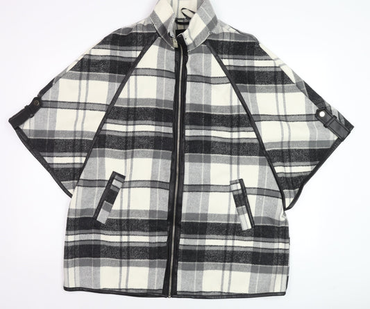 Womens UK Size S River Island Grey Cape