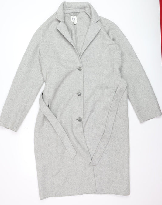 Womens UK Size M Gap Grey Overcoat