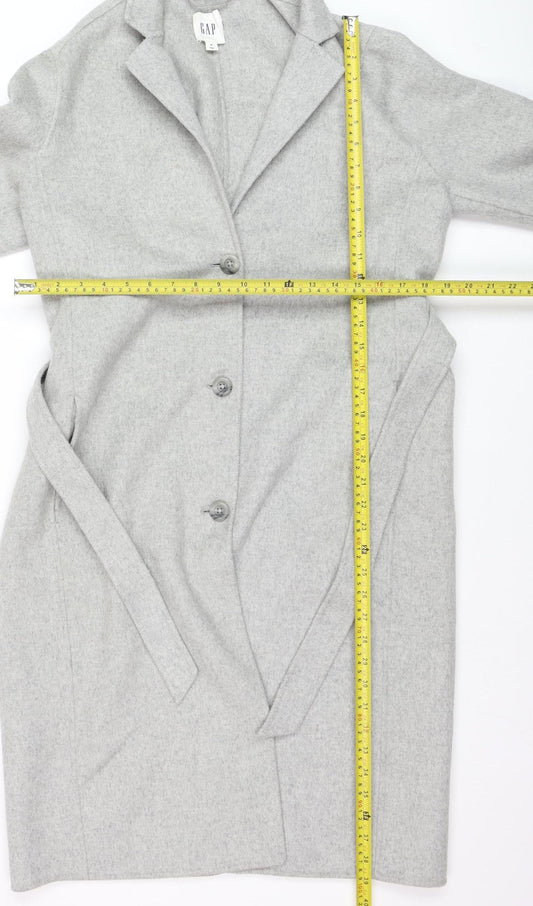 Womens UK Size M Gap Grey Overcoat