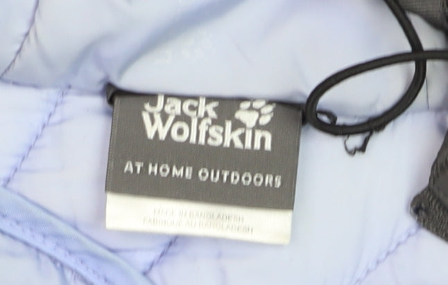 Womens UK Size 10 Jack Wolfskin Grey Puffer Jacket