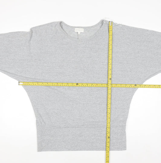 Womens UK Size M Apricot Grey Pullover Jumper