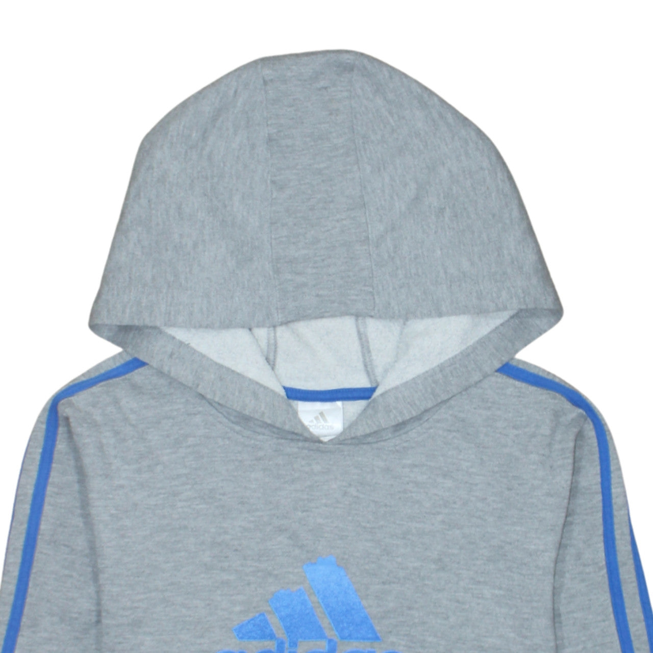 Boys UK Size L adidas Grey Pullover Hoodie