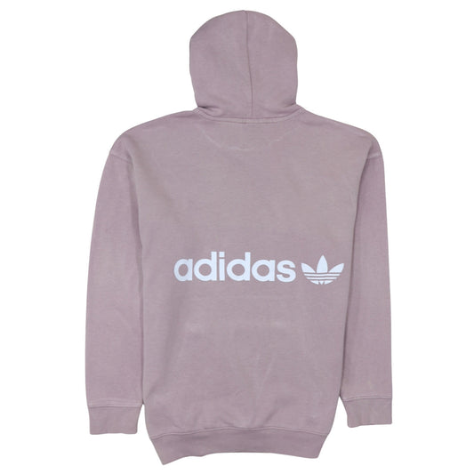 Womens UK Size 10 adidas Purple Pullover Hoodie