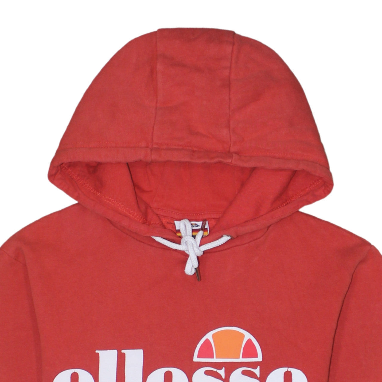 Mens UK Size M ellesse Red Pullover Hoodie