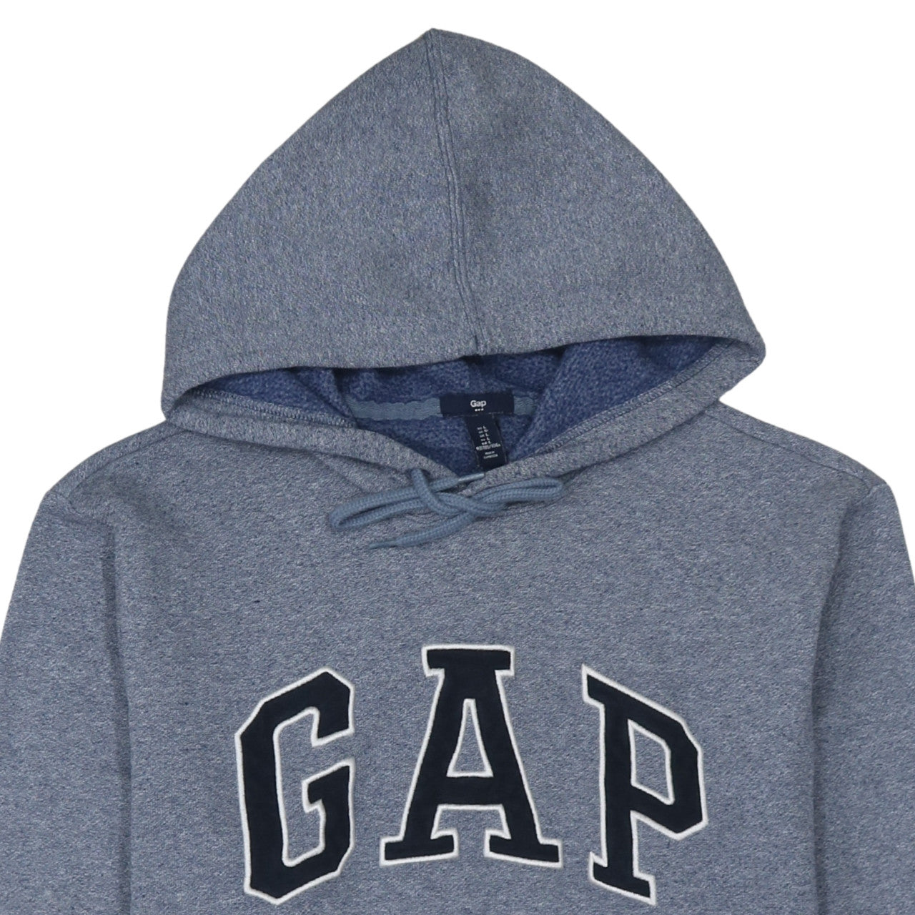 Mens UK Size L Gap Blue Pullover Hoodie