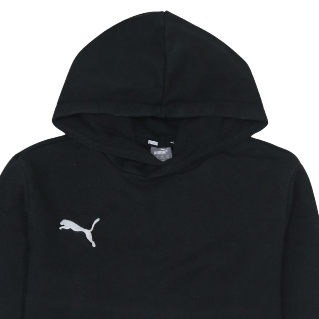 Boys UK Size 15-16 Years PUMA Black Pullover Hoodie