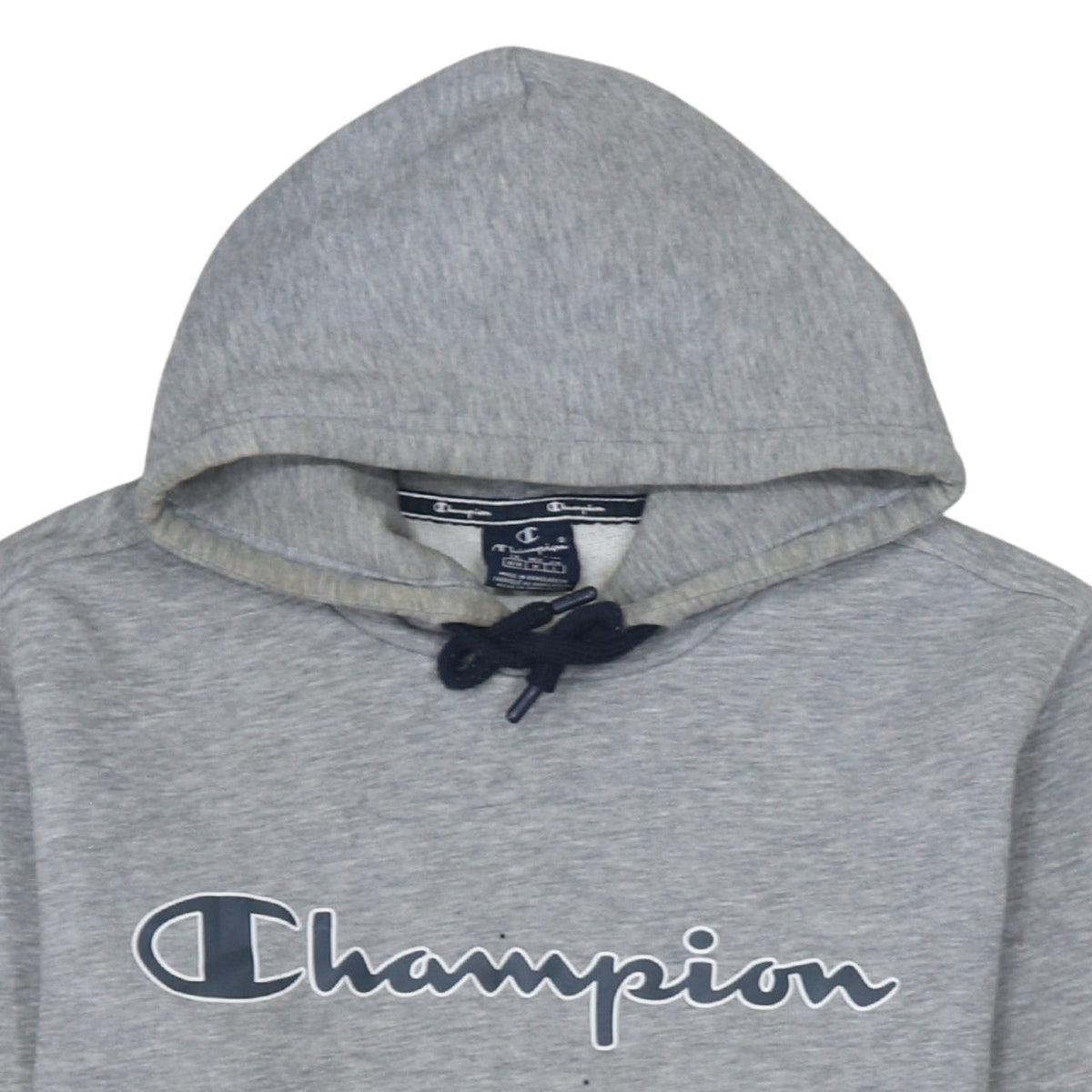 Mens UK Size M Champion Grey Pullover Hoodie