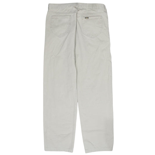 Mens UK Size 36-34 Lee Regular Fit Chino Beige Trousers