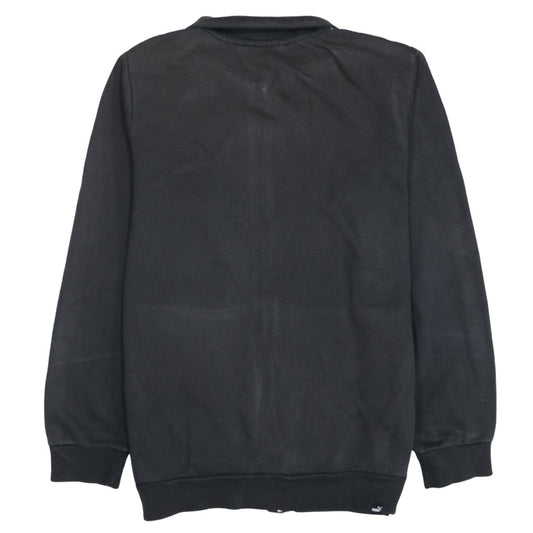 Mens UK Size S PUMA Black Full Zip Sweatshirt