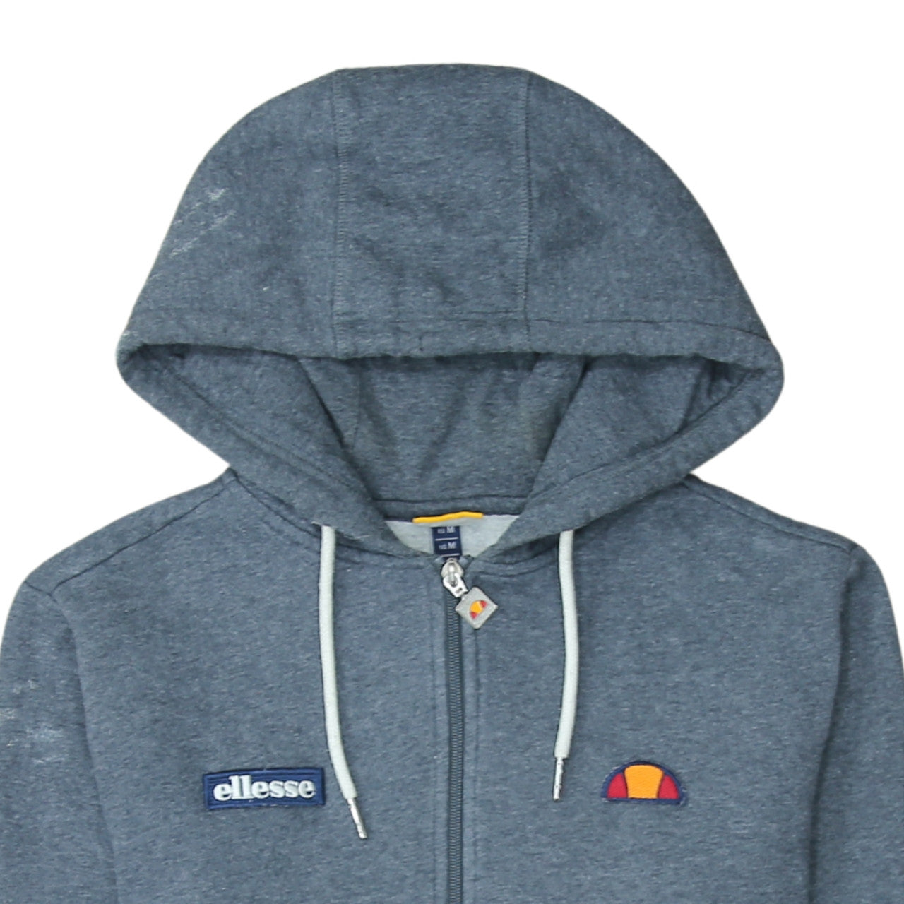 Mens UK Size M ellesse Blue Full Zip Hoodie