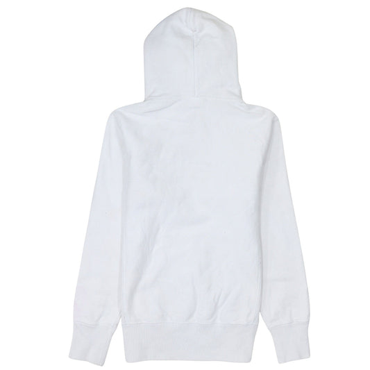 Mens UK Size M Champion White Pullover Hoodie