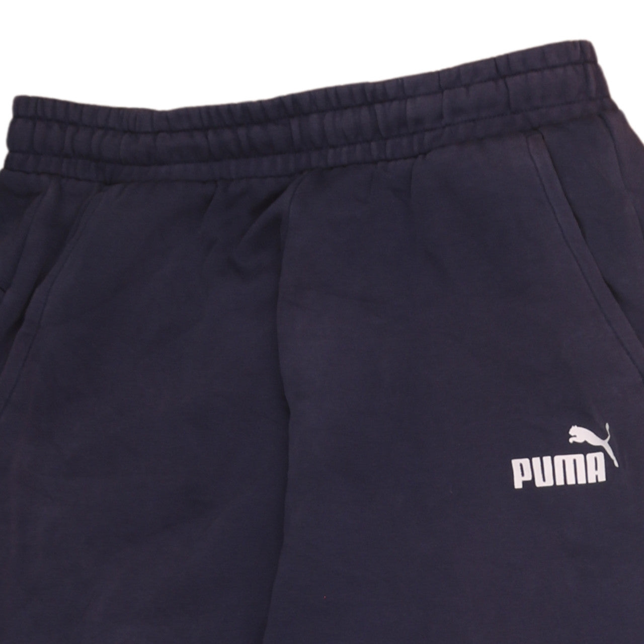 Mens UK Size M PUMA Regular Fit Jogger Blue Trousers