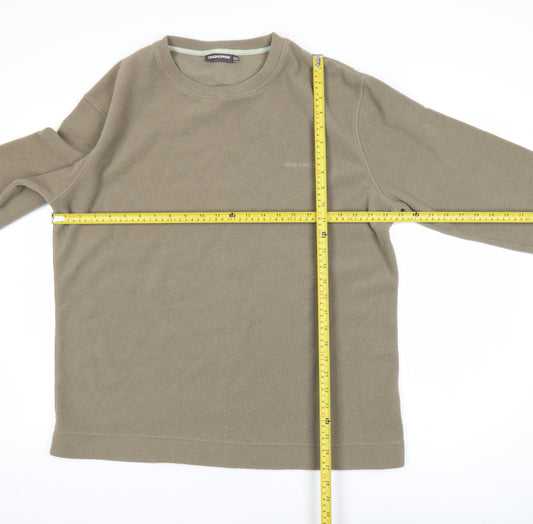 Craghoppers Men’s Brown XL Fleece Pyjama Top Long Sleeve Pullover