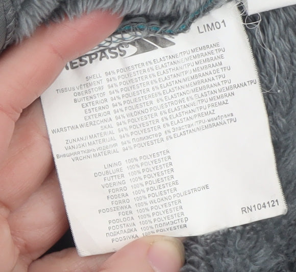 Womens UK Size XS Trespass Blue Softshell