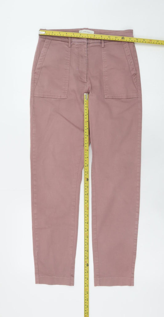 Womens UK Size 10 Marks and Spencer Regular Fit Straight Pink Jeans