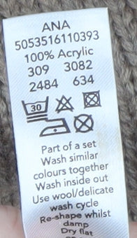 Womens UK Size 18 George Beige Vest Jumper