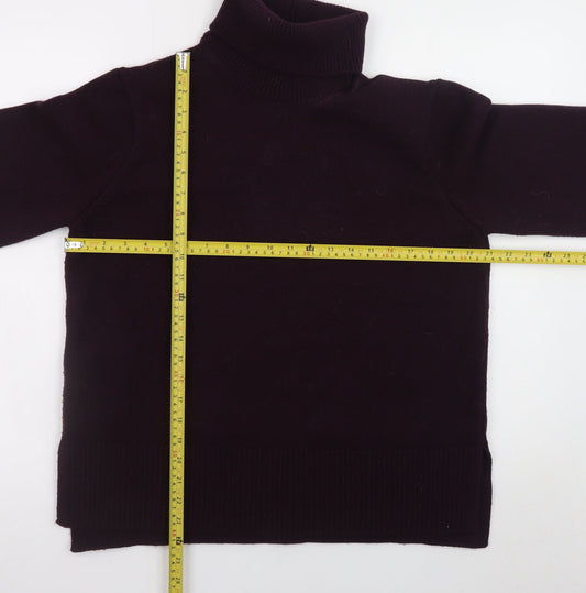 Womens UK Size M MNG Purple Pullover Jumper