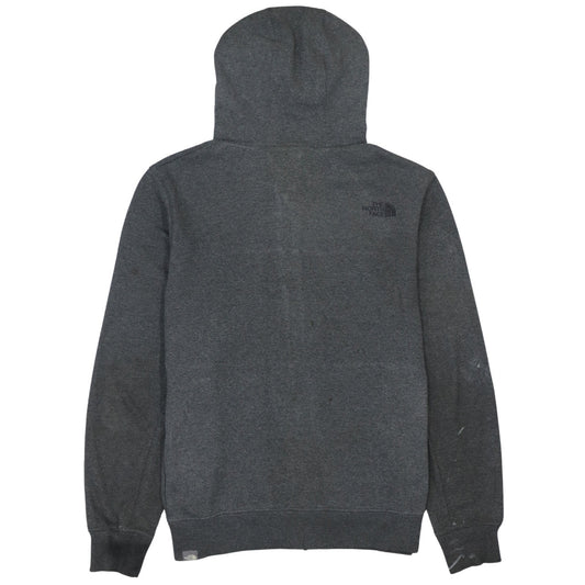 Mens UK Size M The North Face Grey Full Zip Hoodie