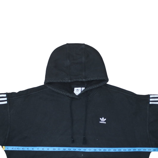Womens UK Size 3XL adidas Black Pullover Hoodie